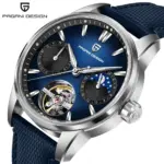 Reloj Mecánico Automático de Lujo Pagani Design PD-YS021, 41MM, para Hombre, Acero Inoxidable, Resistente al Agua 100m 1