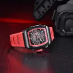 Reloj de Cuarzo PAGANI DESIGN 2026, Nuevo, 40MM, Diseño de Barril Hueco, Casual y Moderno para Hombre, con Cristal de Zafiro, Cronógrafo 4