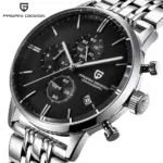 Pagani Design-reloj cronógrafo japonés VK67 Movt para hombre, resistente al agua, multifuncional, deportivo, de cuarzo 1