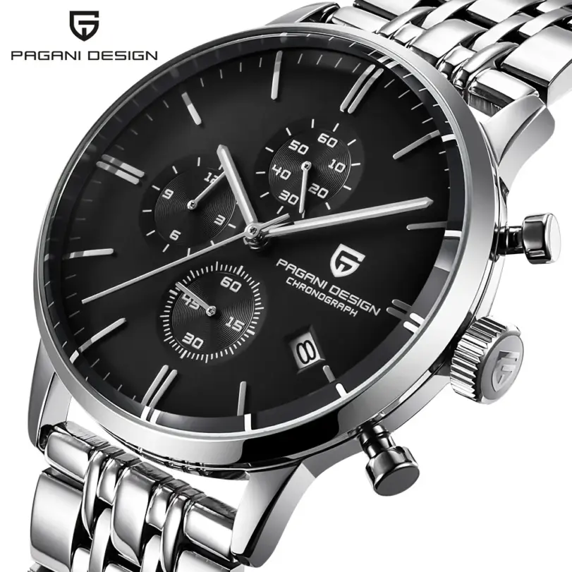 Pagani Design-reloj cronógrafo japonés VK67 Movt para hombre, resistente al agua, multifuncional, deportivo, de cuarzo 1 Pagani Design-reloj cronógrafo japonés VK67 Movt para hombre, resistente al agua, multifuncional, deportivo, de cuarzo 1