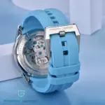 PAGANI DESIGN PD-YS022 Reloj mecánico para hombre Tourbillon Reloj de pulsera esqueleto para hombre Correa de caucho de flúor Relojes automáticos 4