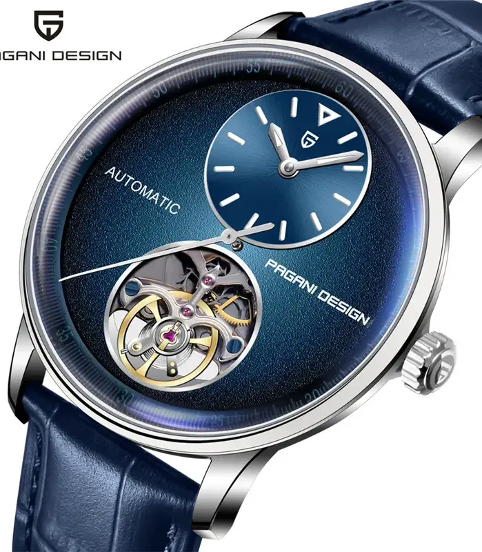 Relojes Automáticos PAGANI DESIGN para Hombre, Reloj Mecánico Luminoso de Marca de Lujo, Reloj de Hombre, Montre Homme, Reloj Hombre, Esqueleto, Tourbillon 1