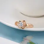 Kinel-pendientes de cristal con forma de flor para mujer, conjunto de anillos de circonita Natural de oro rosa 585, joyería creativa para boda, tendencia inusual 6 Kinel-pendientes de cristal con forma de flor para mujer, conjunto de anillos de circonita Natural de oro rosa 585, joyería creativa para boda, tendencia inusual 6