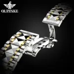 Reloj Automático de marca para hombre, correa mecánica de acero de tungsteno, esfera giratoria, resistente al agua, calendario Dual, semana luminosa de negocios 6 Reloj Automático de marca para hombre, correa mecánica de acero de tungsteno, esfera giratoria, resistente al agua, calendario Dual, semana luminosa de negocios 6