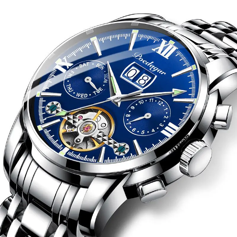 relojes para hombre, marca superior de moda, reloj mecánico automático de negocios de lujo, reloj informal resistente al agua para hombre, reloj Masculino 1 relojes para hombre, marca superior de moda, reloj mecánico automático de negocios de lujo, reloj informal resistente al agua para hombre, reloj Masculino 1