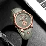 Reloj para hombre, reloj de pulsera deportivo de lujo para hombre, resistente al agua, Cuero Luminoso, relojes de cuarzo con fecha, caja para hombre 6