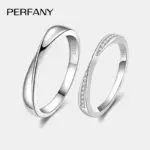 anillo de moissanita de plata pura para mujeres y hombres, anillo de pareja, joyería de boda de moda, regalo del Día de San Valentín 1 anillo de moissanita de plata pura para mujeres y hombres, anillo de pareja, joyería de boda de moda, regalo del Día de San Valentín 1