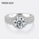 Anillo de moissanita de 2/3 quilates para mujer, chapado en plata pura S925, anillo de boda de oro blanco de 18 quilates con diamantes, joyería de boda lujosa 4 Anillo de moissanita de 2/3 quilates para mujer, chapado en plata pura S925, anillo de boda de oro blanco de 18 quilates con diamantes, joyería de boda lujosa 4