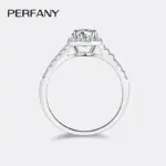 Anillo de moissanita de corte ovalado de 1/2CT para mujer, plata pura S925, brillante, certificado de laboratorio, joyería de lujo para boda 5 Anillo de moissanita de corte ovalado de 1/2CT para mujer, plata pura S925, brillante, certificado de laboratorio, joyería de lujo para boda 5