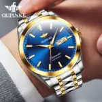 Reloj de pulsera con Diamante Real para hombre, accesorio Original, mecánico, automático, movimiento suizo, calendario luminoso 3 Reloj de pulsera con Diamante Real para hombre, accesorio Original, mecánico, automático, movimiento suizo, calendario luminoso 3