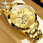 Reloj de pulsera de dragón dorado para hombre, cronógrafo de lujo, mecánico, luminoso 4 Reloj de pulsera de dragón dorado para hombre, cronógrafo de lujo, mecánico, luminoso 4