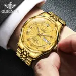 reloj mecánico automático de diamante Real para hombre, marca superior suiza, espejo de cristal de zafiro de lujo, calendario resistente al agua luminoso 3