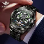 reloj automático para hombre, movimiento mecánico, relojes de pulsera de marca de lujo, esqueleto, calendario de cuerda automática, semana luminosa 3249 3 reloj automático para hombre, movimiento mecánico, relojes de pulsera de marca de lujo, esqueleto, calendario de cuerda automática, semana luminosa 3249 3