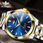 Reloj de pulsera con Diamante Real para hombre, accesorio Original, mecánico, automático, movimiento suizo, calendario luminoso 2 Reloj de pulsera con Diamante Real para hombre, accesorio Original, mecánico, automático, movimiento suizo, calendario luminoso 2