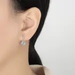 0,5/1CT pendiente de gota de moissanita para mujer S925 plata pura cuatro garras laboratorio diamante moda joyería de boda de lujo 2 0,5/1CT pendiente de gota de moissanita para mujer S925 plata pura cuatro garras laboratorio diamante moda joyería de boda de lujo 2
