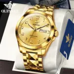 Relojes de pulsera para hombre, movimiento automático, espejo de zafiro, correa de acero de tungsteno, calendario luminoso de lujo, reloj de mano para hombre 3228 3 Relojes de pulsera para hombre, movimiento automático, espejo de zafiro, correa de acero de tungsteno, calendario luminoso de lujo, reloj de mano para hombre 3228 3