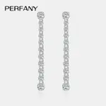 1,18 CT pendiente de gota de moissanita completo para mujer S925 plata pura laboratorio cultivar diamante joyería de diseño avanzado de moda 4 1,18 CT pendiente de gota de moissanita completo para mujer S925 plata pura laboratorio cultivar diamante joyería de diseño avanzado de moda 4