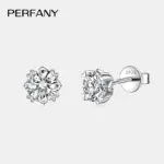 0,3-2CT pendientes de moissanita para mujer S925 plata pura brillante laboratorio cultivar diamante moda alta joyería 5 0,3-2CT pendientes de moissanita para mujer S925 plata pura brillante laboratorio cultivar diamante moda alta joyería 5