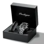 relojes mecánicos a la moda para hombre, pulsera automática de lujo, informal, de negocios, resistente al agua, luminoso, 2024 1
