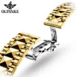 marca suiza reloj mecánico automático hombres de lujo oro Real diamante Real espejo de zafiro reloj de pulsera luminoso 3226 6 marca suiza reloj mecánico automático hombres de lujo oro Real diamante Real espejo de zafiro reloj de pulsera luminoso 3226 6