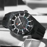 Reloj Deportivo de Cuarzo CURREN 2026 para Hombre, Resistente al Agua 3ATM, con Indicador de Fecha, Manecillas Luminosas y Correa de Silicona, Reloj de Pulsera para Hombre de Negocios 3