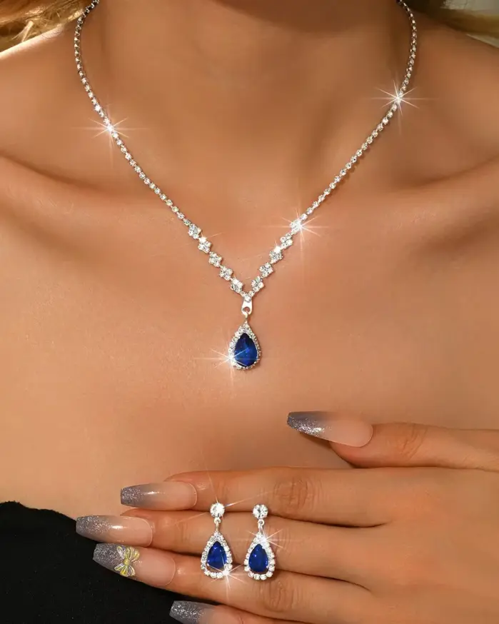 Collar para vacaciones en la playa, pendientes, joyería, citas, reuniones, exploración de tiendas, toma de fotografías, accesorios versátiles 1