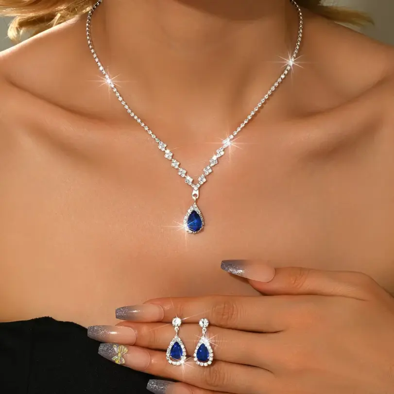 Collar para vacaciones en la playa, pendientes, joyería, citas, reuniones, exploración de tiendas, toma de fotografías, accesorios versátiles 1