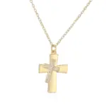 Collares con colgante de cruz de diseño minimalista y elegante para mujer, joyería para fiesta diaria 6