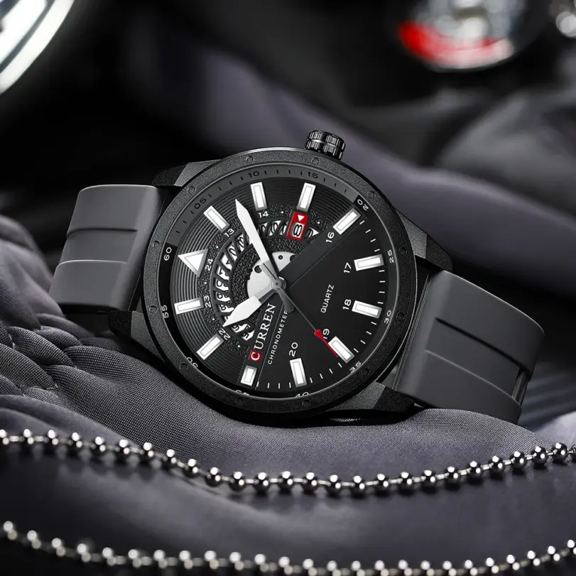 Reloj CURREN de cuarzo con fecha a la moda para hombre, reloj informal de lujo para hombre, cronógrafo, reloj deportivo para hombre, reloj Hodinky Masculino 5