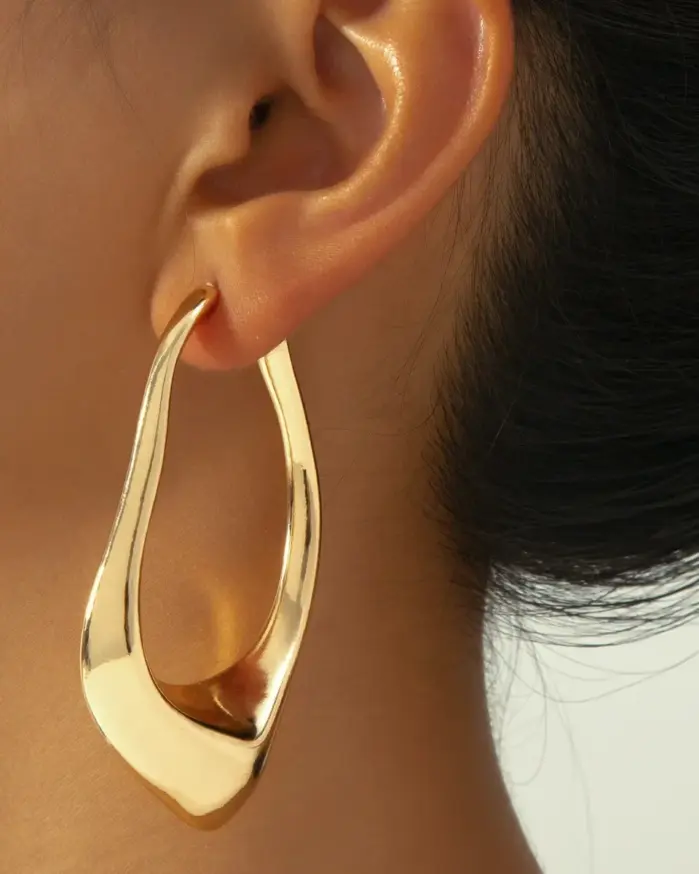 Pendientes Minimalistas con Forma de Gota de Agua, Geométricos e Irregulares para Mujer, Regalo para Fiestas, Joyería de Moda, Accesorios para las Orejas CE185-3949 1