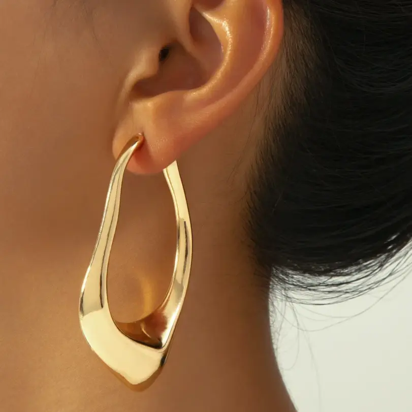 Pendientes Minimalistas con Forma de Gota de Agua, Geométricos e Irregulares para Mujer, Regalo para Fiestas, Joyería de Moda, Accesorios para las Orejas CE185-3949 1 Pendientes Minimalistas con Forma de Gota de Agua, Geométricos e Irregulares para Mujer, Regalo para Fiestas, Joyería de Moda, Accesorios para las Orejas CE185-3949 1