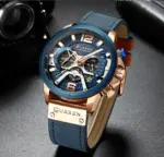 Reloj CURREN de cuarzo con fecha a la moda para hombre, reloj de lujo de marca superior para hombre, cronógrafo, reloj deportivo para hombre, reloj Masculino 2