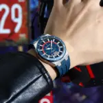 Reloj Deportivo de Cuarzo CURREN 2026 para Hombre, Resistente al Agua 3ATM, con Indicador de Fecha, Manecillas Luminosas y Correa de Silicona, Reloj de Pulsera para Hombre de Negocios 6