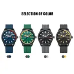 Reloj CURREN de cuarzo con fecha a la moda para hombre, reloj informal de lujo para hombre, cronógrafo, reloj deportivo para hombre, reloj Hodinky Masculino 6