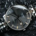 Relojes de Pulsera Mecánicos CADISEN con Movimiento MIYOTA 9015, Reloj Automático Ultrafino, Zafiro, Resistente al Agua, Oro Rosa, Relojes de Negocios 3