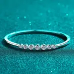KNOBSPIN-brazaletes de moissanita de 2,5 quilates para mujer, pulsera de boda de plata sólida 925 con certificado GRA y diamantes de imitación para muñeca de 16-17cm 2