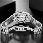 Nuevos relojes mecánicos CADISEN 2025 para hombre, reloj automático con esfera de meteorito de lujo para hombre, semana 100M, reloj japonés MIYOTA 8285 para hombre 3