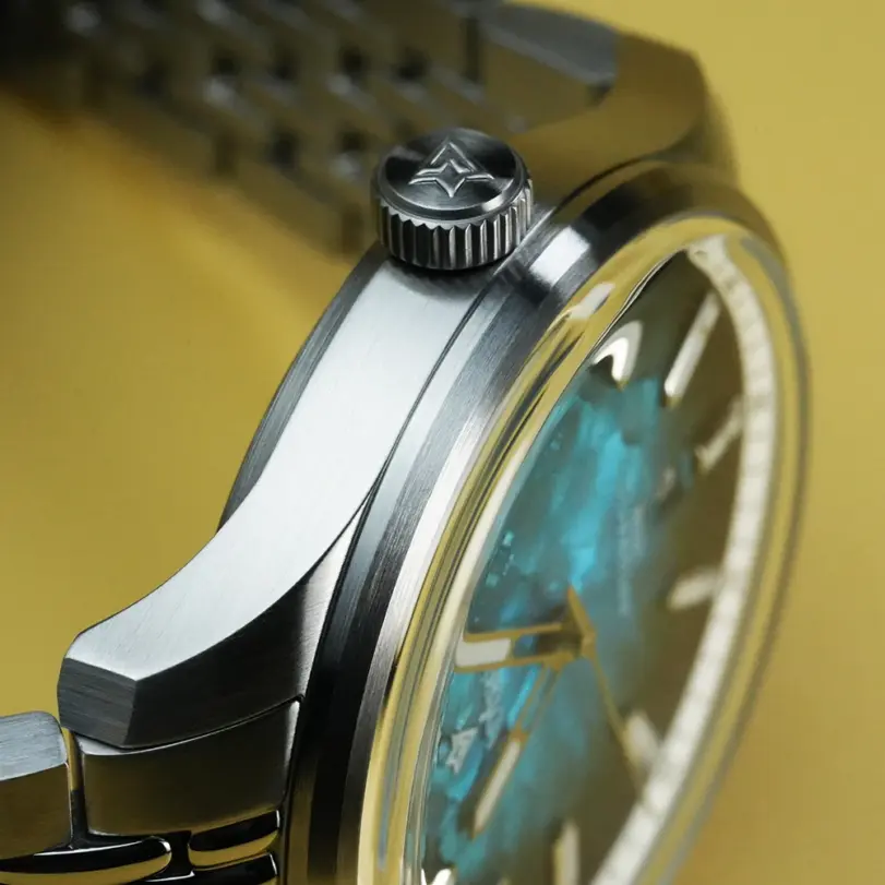 Reloj de Pulsera CADISEN 2026 Automático Mecánico para Hombre, Esfera Azul, Estilo Casual de Negocios, Resistente al Agua 10 ATM, Movimiento Japonés MIYOTA 8215 4