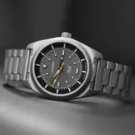 CADISEN-reloj mecánico automático con correa de acero y titanio para hombre, reloj de pulsera MIYOTA 8215, relojes resistentes al agua hasta 100M, TI-7 AUTODYNE 1