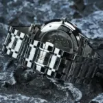 Relojes de Pulsera Mecánicos CADISEN con Movimiento MIYOTA 9015, Reloj Automático Ultrafino, Zafiro, Resistente al Agua, Oro Rosa, Relojes de Negocios 4