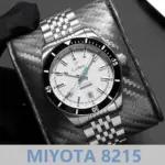 Reloj de pulsera mecánico CADISEN nuevo para hombre, reloj automático para hombre, MIYOTA 8215 japonés, bisel de cerámica, 10bar, relojes impermeables para hombre 1