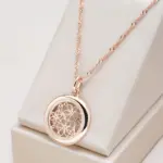 Kinel-collar bohemio de lujo para mujer, Color oro rosa 585, colgante de flor de Metal brillante, joyería fina diaria de alta calidad, novedad de 2022 1