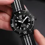 CADISEN Deep Explorer 2025 nuevo reloj mecánico automático hombre correa de lona reloj de pulsera MIYOTA relojes luminosos de lujo impermeables 3