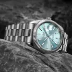 CADISEN nuevo reloj mecánico automático para hombre de marca superior de lujo C3 luminoso AR zafiro MIYOTA 8215 100M reloj de regalo resistente al agua para hombres 3