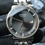 Relojes de Pulsera Mecánicos CADISEN con Movimiento MIYOTA 9015, Reloj Automático Ultrafino, Zafiro, Resistente al Agua, Oro Rosa, Relojes de Negocios 1