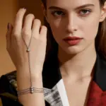 KNOBSPIN-Pulseras de dedo de moissanita para mujer, pulsera de moissanita de Color D de 3mm con certificado GRA, joyería de mano, cadena fina de plata 925 6
