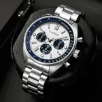 CADISEN 2024 nuevos relojes para hombres, relojes de negocios de cuarzo, reloj japonés VD53 para hombres, reloj de lujo de marca superior, reloj cronógrafo para hombres 2