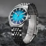 Reloj de Pulsera CADISEN 2026 Automático Mecánico para Hombre, Esfera Azul, Estilo Casual de Negocios, Resistente al Agua 10 ATM, Movimiento Japonés MIYOTA 8215 3