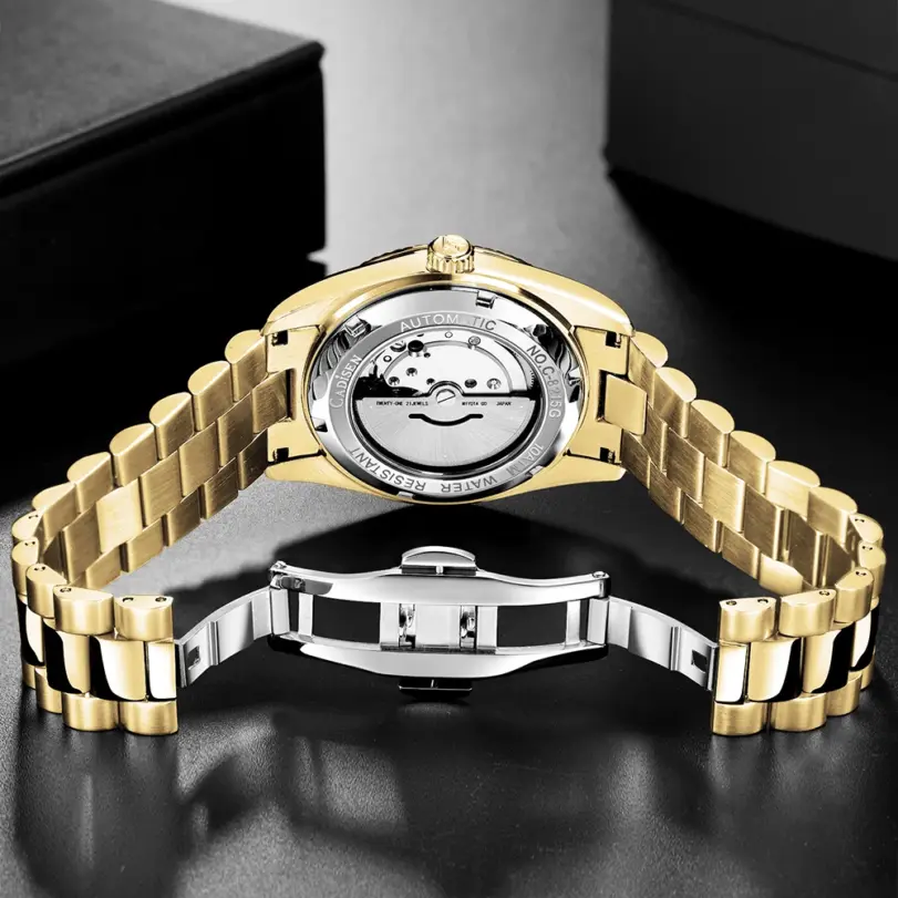CADISEN DD40 relojes para hombre, reloj automático de lujo para hombre, reloj de pulsera mecánico con cristal de zafiro AR para hombre, 10Bar MIYOTA 8285 Movt 2023 nuevo 3