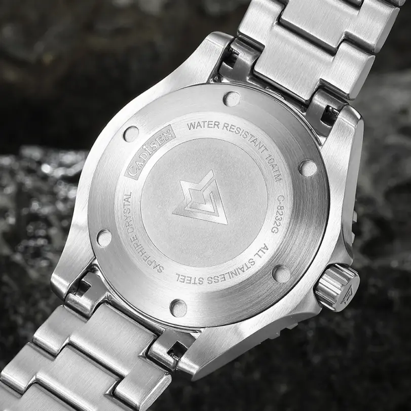 NUEVO Reloj CADISEN AQUA DIVER 2026, Reloj de Lujo para Hombre, Automático, Japonés 8215, 100M Resistente al Agua, Luminoso, Mecánico 2